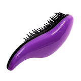 Maxbell Hair Brush Detangling Comb Shower Hair Brush Salon Styling Hair Comb Purple