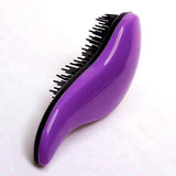 Maxbell Hair Brush Detangling Comb Shower Hair Brush Salon Styling Hair Comb Purple