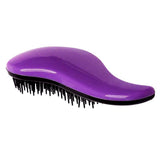Maxbell Hair Brush Detangling Comb Shower Hair Brush Salon Styling Hair Comb Purple