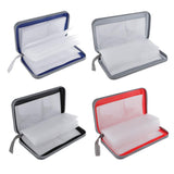 Maxbell 80 Disc CD Wallet DVD Case Storage Holder Bag Carry Protector Plastic Blue