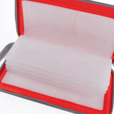 Maxbell 80 Disc CD Wallet DVD Case Storage Holder Bag Carry Protector Plastic Red