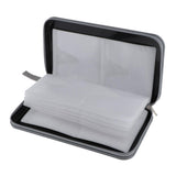 Maxbell 80 Disc CD Wallet DVD Case Storage Holder Bag Carry Protector Plastic Black