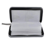 Maxbell 80 Disc CD Wallet DVD Case Storage Holder Bag Carry Protector Plastic Black