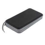 Maxbell 80 Disc CD Wallet DVD Case Storage Holder Bag Carry Protector Plastic Black