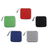 Maxbell 40 Disc CD Wallet DVD Case Storage Holder Bag Carry Protector Plastic Blue