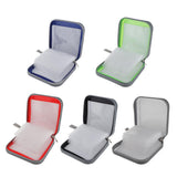 Maxbell 40 Disc CD Wallet DVD Case Storage Holder Bag Carry Protector Plastic Blue