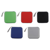 Maxbell 40 Disc CD Wallet DVD Case Storage Holder Bag Carry Protector Plastic Blue