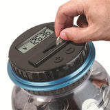 Maxbell Creative Coin Counting Piggy Bank Birthday Gifts for Kids British Pound