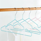 Maxbell Clothes Hanger Storage Rack PVC Coating Steel Coat Hanger Holder Grey