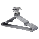 Maxbell Clothes Hanger Storage Rack PVC Coating Steel Coat Hanger Holder Grey