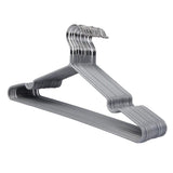 Maxbell Clothes Hanger Storage Rack PVC Coating Steel Coat Hanger Holder Grey