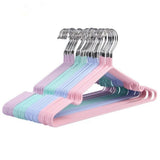 Maxbell Clothes Hanger Storage Rack PVC Coating Steel Coat Hanger Holder Cyan