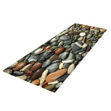 Maxbell Decorative Floor Mat Runner Kitchen Non-slip Area Rugs Pebbles_40x120cm