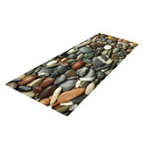 Maxbell Decorative Floor Mat Runner Kitchen Non-slip Area Rugs Pebbles_40x120cm