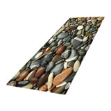 Maxbell Decorative Floor Mat Runner Kitchen Non-slip Area Rugs Pebbles_40x120cm