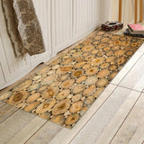 Maxbell Decorative Floor Mat Runner Kitchen Non-slip Area Rugs Wood_40x120cm