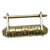 Maxbell Retro Chinese Padlock Zinc Alloy Jewelry Box Lock Collection