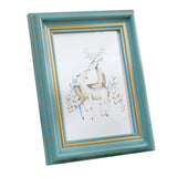 Maxbell Plastic Photo Frame Light Green Picuture Display Frame Wall Arts 7inch