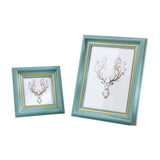 Maxbell Plastic Photo Frame Light Green Picuture Display Frame Wall Arts 8inch