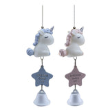 Maxbell Cartoon Animal Wind Chimes Hanging Bell Musical Ornaments Wind Chime  Pink