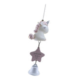Maxbell Cartoon Animal Wind Chimes Hanging Bell Musical Ornaments Wind Chime  Pink