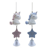 Maxbell Cartoon Animal Wind Chimes Hanging Bell Musical Ornaments Wind Chime  Pink
