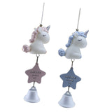 Maxbell Cartoon Animal Wind Chimes Hanging Bell Musical Ornaments Wind Chime  Pink