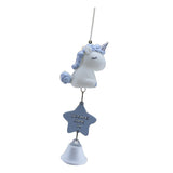 Maxbell Cartoon Animal Wind Chimes Hanging Bell Musical Ornaments Wind Chime  Blue