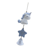 Maxbell Cartoon Animal Wind Chimes Hanging Bell Musical Ornaments Wind Chime  Blue