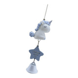 Maxbell Cartoon Animal Wind Chimes Hanging Bell Musical Ornaments Wind Chime  Blue