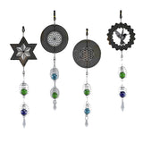 Maxbell Metal Wind chimesr for Indoor Outdoor Hanging Decoration  Style01
