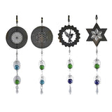 Maxbell Metal Wind chimesr for Indoor Outdoor Hanging Decoration  Style01
