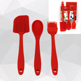 Maxbell 3xCooking Utensils Sets Kitchenware Spatula Spoon Brush Home Restaurant Eggs
