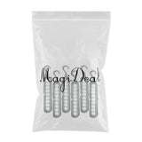 Maxbell 6pc Wardrobe Space Saver Clothes Closet Storage Hanger Organizer Light Blue