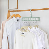 Maxbell 6pc Wardrobe Space Saver Clothes Closet Storage Hanger Organizer Gray