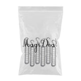 Maxbell 6pc Wardrobe Space Saver Clothes Closet Storage Hanger Organizer Gray
