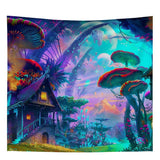 Maxbell Magic Style 3D Printed Wall Hanging Tapestry Window Curtains 150 x 130cm
