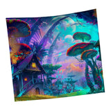 Maxbell Magic Style 3D Printed Wall Hanging Tapestry Window Curtains 150 x 130cm