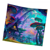 Maxbell Magic Style 3D Printed Wall Hanging Tapestry Window Curtains 150 x 130cm