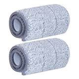 Maxbell Replacement Flat Mop Pad Kitchen Bathroom Floor Duster Cleaning Cloth 2pcs