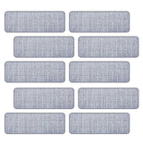 Maxbell Replacement Flat Mop Pad Kitchen Bathroom Floor Duster Cleaning Rag 10pcs