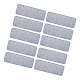 Maxbell Replacement Flat Mop Pad Kitchen Bathroom Floor Duster Cleaning Rag 10pcs