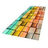 Maxbell Living Room Floor Mat Carpet Bedroom Area Rug Runner Yellow 60 x 180cm