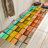 Maxbell Living Room Floor Mat Carpet Bedroom Area Rug Runner Yellow 60 x 180cm