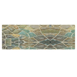 Maxbell Living Room Floor Mat Carpet Bedroom Area Rug Runner Light Green 60 x 180cm
