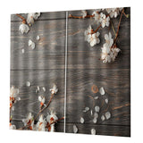 Maxbell 3D Curtain Panels Pair Drape Window Treatment Set Home Bedroom Decor 55"x39"