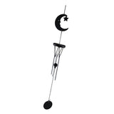 Maxbell Modern Simple Pendant Iron Wind Chimes Home Decor Hanging Ornament Moon