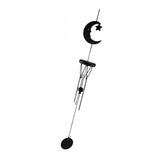 Maxbell Modern Simple Pendant Iron Wind Chimes Home Decor Hanging Ornament Moon