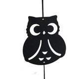 Maxbell Modern Simple Pendant Iron Wind Chimes Home Decor Hanging Ornament Owl