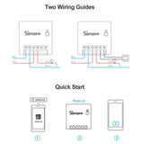 Maxbell Mini Wifi Smart Switch Compatible with Alexa & Google Home Assistant